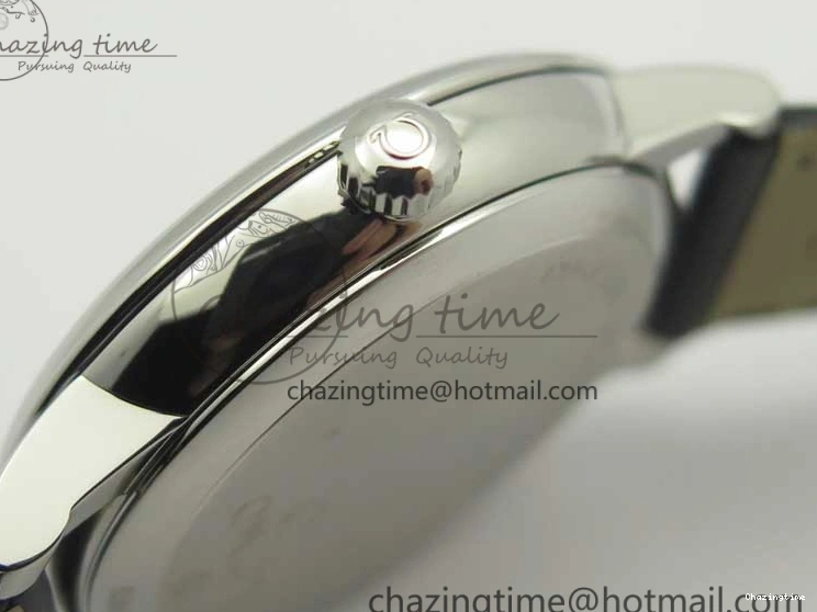 0323 Youthful De Ville Prestige Small Second TWF 1:1 Best Edition Blue Dial on Black Leather Strap MIYOTA 8035